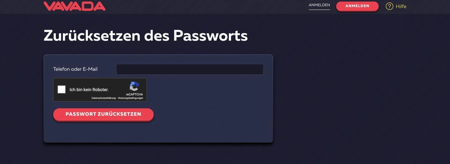 Vavada Casino Deutschland – einfache Registrierung für neue Spieler
